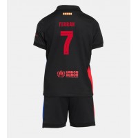 Barcelona Ferran Torres #7 Replica Away Minikit 2024-25 Short Sleeve (+ pants)